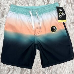 Art Class - Boys Ombre’ Swim Trunks - Sz S (6/7)